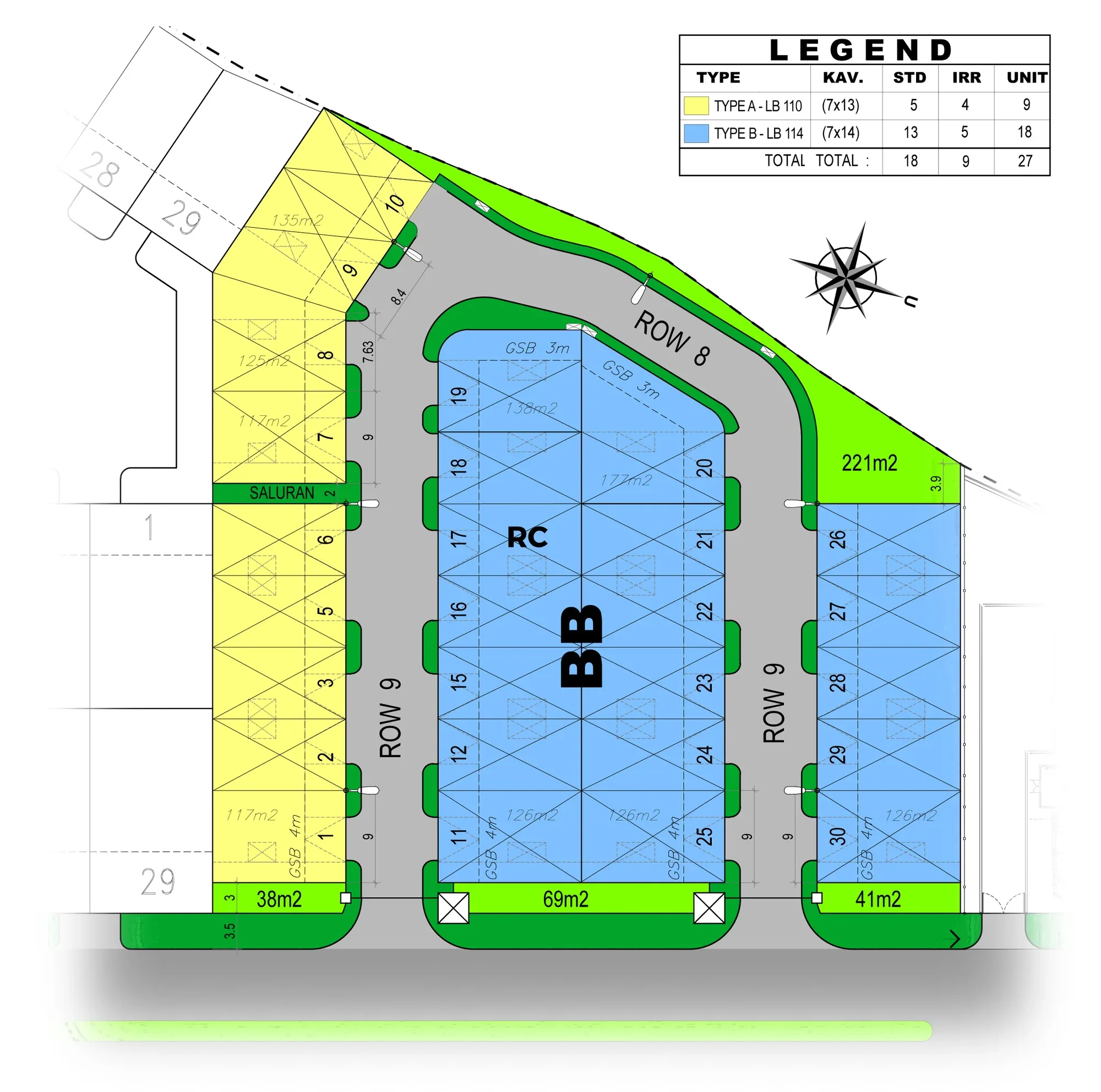 Siteplan Vermont — Kota Wisata Cibubur